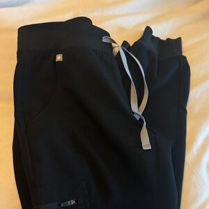 Figs Black Pants with Gray Tag